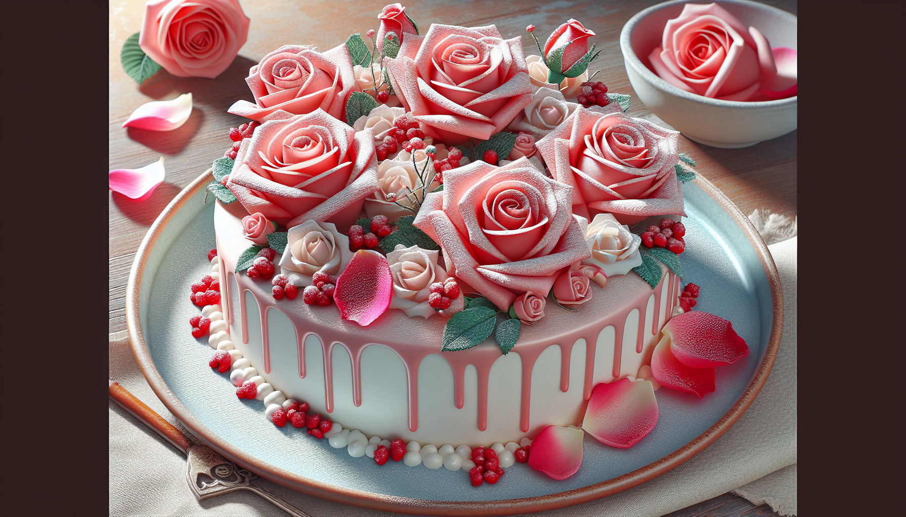 torta di rose